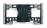 AVF FP1004PB-A Nexus Double Arm Swivel and Tilt LCD / Plasma TV Wall Mount for 30 to 50-Inch Screen (Piano Black)