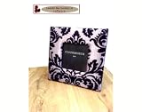 Review Lavender Blue London  / Black Flock Medium Picture or Photograph Frame