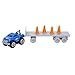 Max Tow Truck Mini Haulers Tow and Go Packs Blue Tow Truck with Tire Accessories