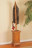 Liliana Coat Rack W/ Umbrl Stn 73.25hx13w Oak