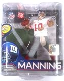 McFarlane Toys NFL Sports Picks Series 26 Action Figure Eli Manning (New York Giants) White Jersey Bronze Collector Level Chase