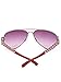 GUESS Women's Chain-Link Aviator Sunglasses