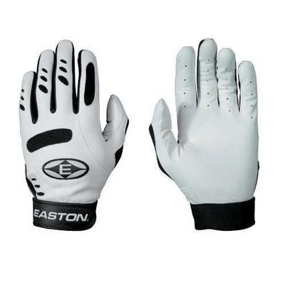 Easton Typhoon PR Batting Gloves (Black, Small)