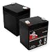 12V 4.5Ah BSL1050 BSL1055 PC1240 BP512 SLA Battery [Electronics]