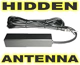 Hidden Antenna - Fits Car, Truck, Motorcycle, Harley, Boat, Golf Cart, Campers, Amplified Antenna AM FM WB for Harley FLHT FLHX Universal Fit For All Custom Applications AM FM Car Radio Stereo Windshield Hidden Antenna