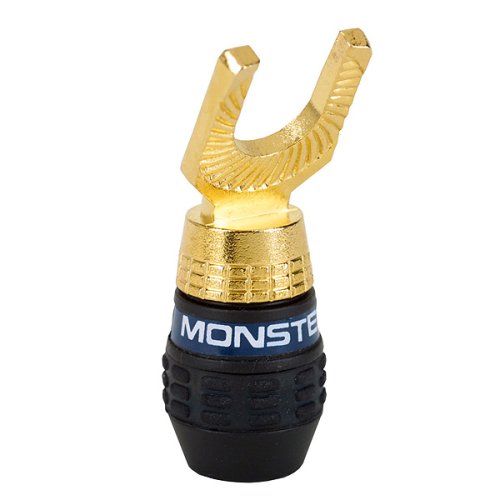 Monster Cable Quicklock Angled Spade Connector QLGASB
