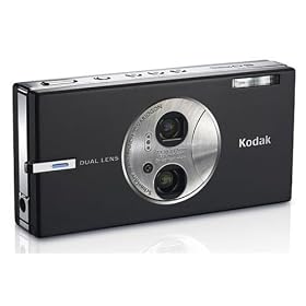 Kodak EASYSHARE V570 Dual Lens - Digital camera - 5.0 Mpix - optical zoom: 3 x - supported memory: MMC, SD