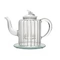 Bonjour Adele Glass Teapot with Glass Infuser