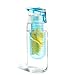 Asobu Revolutionary Pure Fruit Flavour 2 Go Water Infuser Bottle , Sky Blue