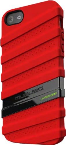 Musubo Rubber Band TPU Case for iphone 5 - Red