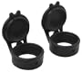 Butler Creek 30mm Flip Open Black Red Dot Tactical Scope Cover Dual Pack
