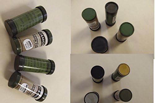 Camcon Camouflage Stealth Face Paint 4 Stick Tubes Urban - Jungle - Woodland - Desert