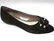 Womens Joan & David 'Zana' Peep Toe Flats