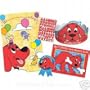 Clifford The Big Red Dog Guest of Honor Kit with Poster, Hat, Stickers, Memory Book & Badge, Party Supplies Decorations, All About Red