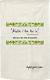Hawaiian Proverb Towel Strive for the Summit