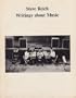 Steve Reich: Writings About Music