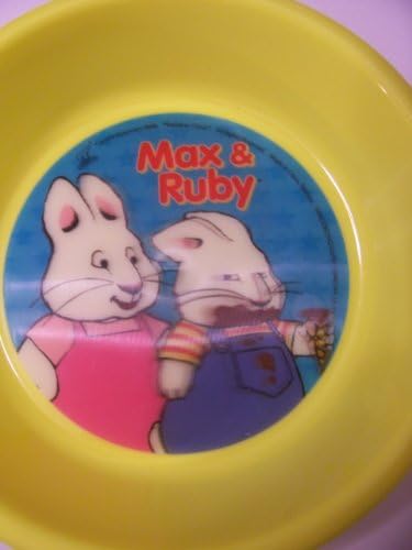 Max &amp; Ruby Lenticular Tableware ~ Bowl (Yellow) (Max &amp; Ruby Eating Ice Cream)