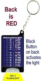 Baltimore Ravens 2012 NFL Schedule Flashlight Key Chain with Batteries