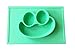 3D Silicone Happy Frog Face Placemat + Plate NEW Smaller Size for Baby and Toddlers
