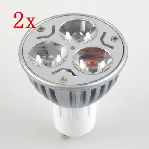 Neewer 2x High Power Warm White 3 LED Bulb Spot Light For Landscape lighting