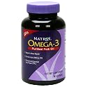 Natrol Omega-3 Purified Fish Oil Dietary Supplement, 90 Softgels (Pack of 4)