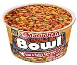 UPC 041789903021 product image for Maruchan Noodle Bowl, Hot and Spicy Chicken, 3.31 Ounce (Pack of 6) | upcitemdb.com