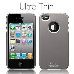 SGP Apple iPhone 4 case Ultra Thin Matte Series [Gunmetal]