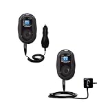 Car and Wall Charger Essential Kit for the RCA SC2204 JET Digital Audio Player - uses Gomadic TipExchange Technology