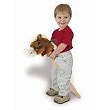 Tek Nek Sing Along Brown Stick Pony - Talking, Animated Plush