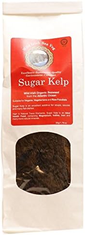 Wild Irish Sea Veg Organic Sugar Kelp 40g (Pack of 4)