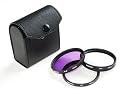 52MM 3-Pc Filter Kit (UV, CPL, FLD) For Panasonic Lumix DMC-G1 Lenses