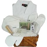 Luxury Spa Travel Gift Basket with Bath Necessities for Women