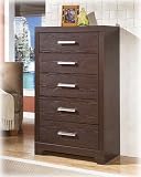 Aleydis Chest in WarmBrown Finish