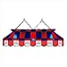 Imperial Los Angeles Clippers Licensed 40-Inch Rectangular Stained Glass Billiard Table Light