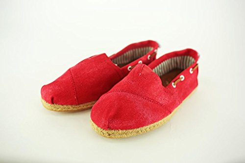 Ladies Canvas Slip-On Loafer - Farasion