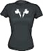 Tattoo Guns Logo Women's tee Shirt in 6 Colors Small thru XXL