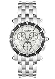Men's Swiss Chronograph Stainless Steel White Dial