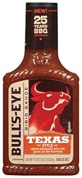 Bull's Eye Texas Style Regional Barbecue Sauce, 17.5-Ounce Bottles (Pack of 6)
