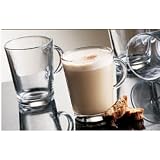 Glass Coffee Cup Set of Four