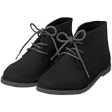 GYMBOREE(ジンボリー) レース-アップブーツ ブラック シューズ 17cm【並行輸入】