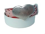 Guess - Guess Red Flame Belt w/ Heart Buckle