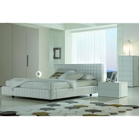 Rossetto - Alix King Bedroom Set in White - T286600075A01-King-Set by Rossetto
