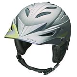  : Giro G10 MX Snow Helmet (Titanium/Acid Green No Wave, Medium)