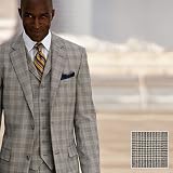 Glen Plaid Wool Suit Jacket