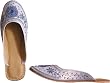 Beaded & Sequin Indian Leather Slippers for Women Handcrafted Casual Footwear Available in Various Sizes