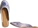 Beaded & Sequin Indian Leather Slippers for Women Handcrafted Casual Footwear Available in Various Sizes