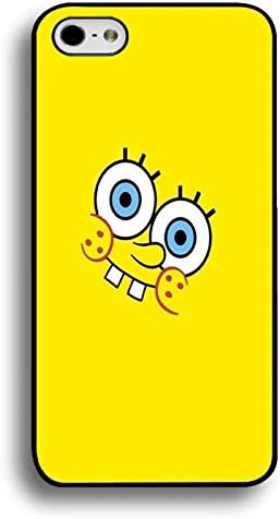 New Cute Case with SpongeBob Cartoon Pattern Case Cover for Iphone 6 Plus (5.5)