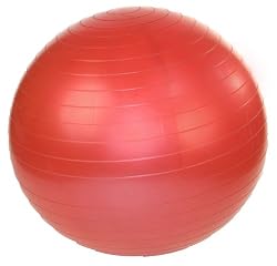 Stability Exercise Ball 45 cm with Pump (Red)