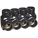 Morris Products 97674 Multi-Cable Connector, Insulated, Dual Entry, Black, 4 Ports, 750 - 250 Wire Range, 5/16" Allen Hex 4 Ports, 750 - 250 Wire Range, 5/16" Allen Hex