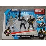 Marvel Universe 3 3/4" Exclusive Action Figure 3-Pack Soldiers and Henchmen (Hand Ninja, Shield Agent and Agent of Hydra)
